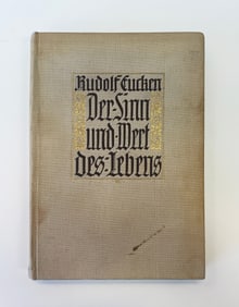 BOOK: RUDOLF EUCKEN: DER SINN UND WERT DES LEBENS, 1910