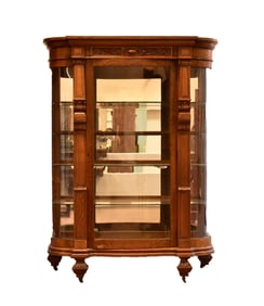 MID CENTURY DISPLAY CABINET