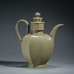 CELADON - GLAZED EWER