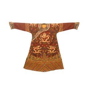 QING - DYNASTY STYLE DRAGON ROBE