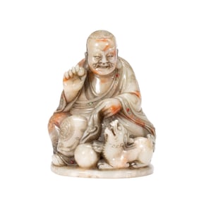 SHOUSHAN STONE CARVING OF ARHAT