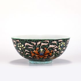 DAQING DAOGUANG FAMILLE ROSE BOWL