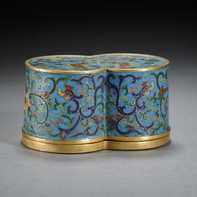 CLOISONNE DOUBLE - LINKED BOX