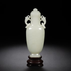 A JADE VASE
