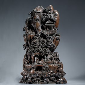 EXQUISITE WOOD - CARVING ORNAMENT