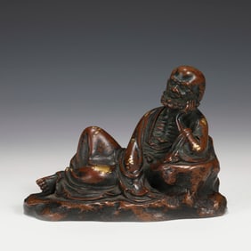 BRONZE SEATED BUDDHA