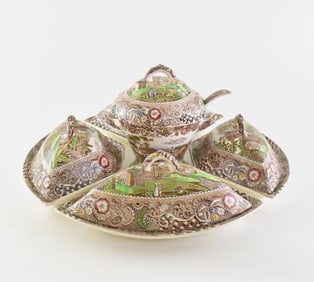 HR MIDWINTER PORCELAIN SERVING SET
