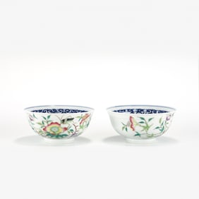 QING GUANGXU FAMILLE ROSE BOWL