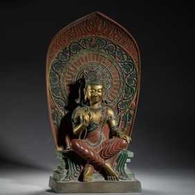 EXQUISITE BUDDHIST STATUE