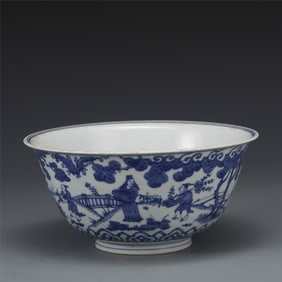 MING JIAJING BLUE & WHITE BOWL