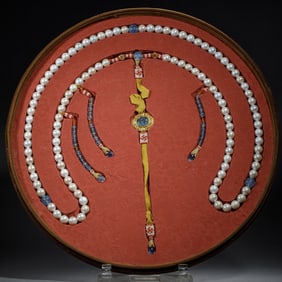 STRAND OF PEARL PRAYER BEADS