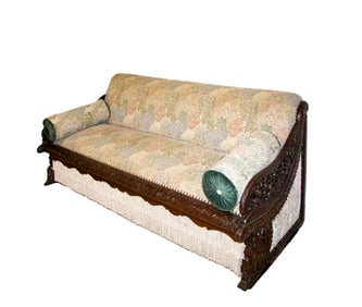 CARVED SOFA