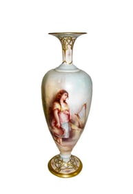 PORCELIAN VASE IDA LINDLEA 1909