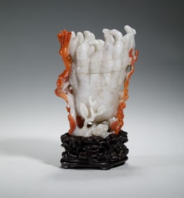 JADE CARVING OF BUDDHA'S HAND
