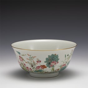 QING DAOGUANG FAMILLE ROSE BOWL