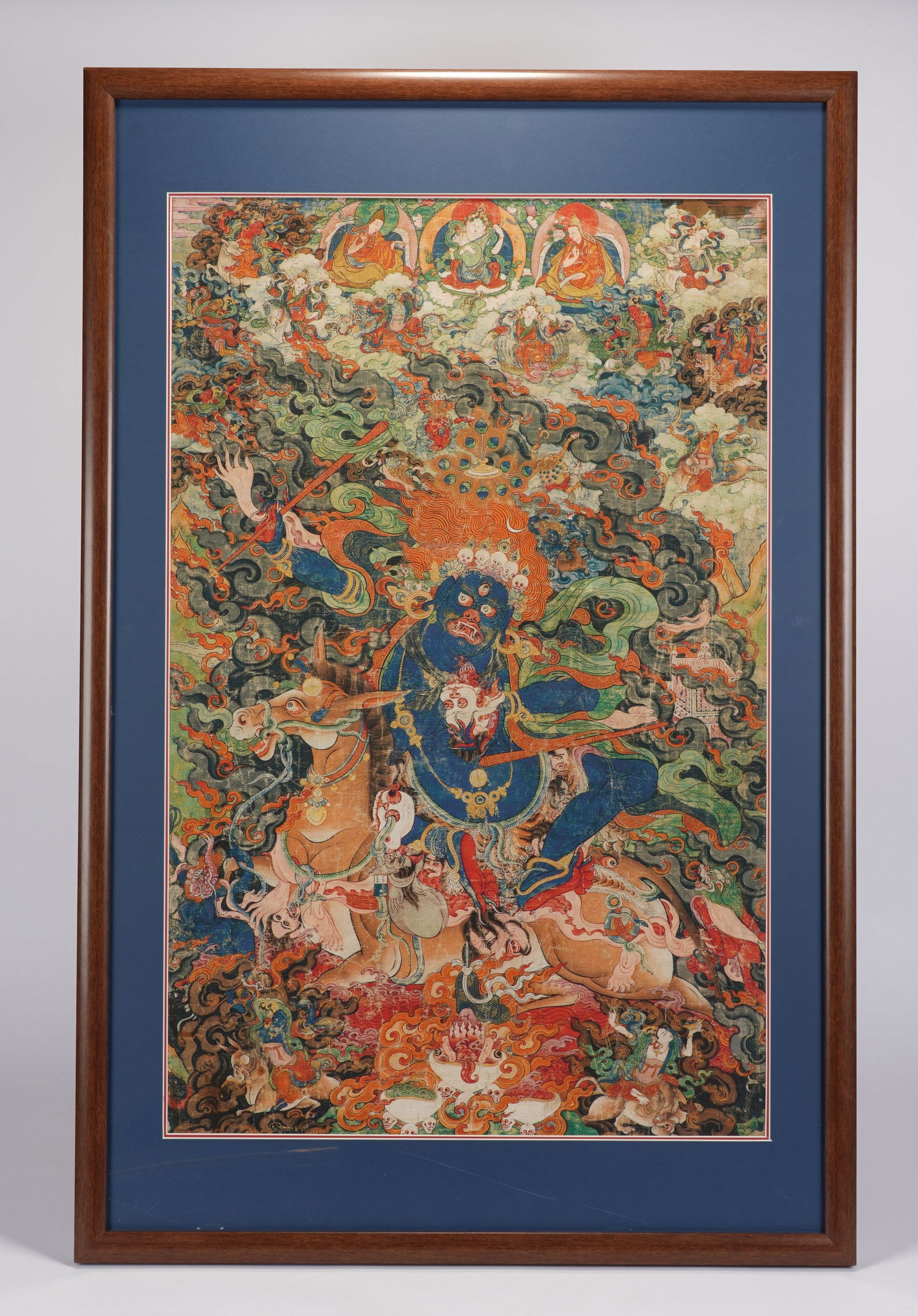 Chinese Mahakala Thangka (1 of 7)