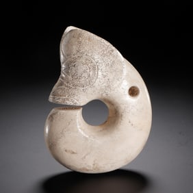 Chinese Archaic Jade Pig-Dragon Ornament