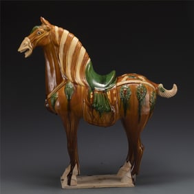 TANG SANCAI HORSE STATUE