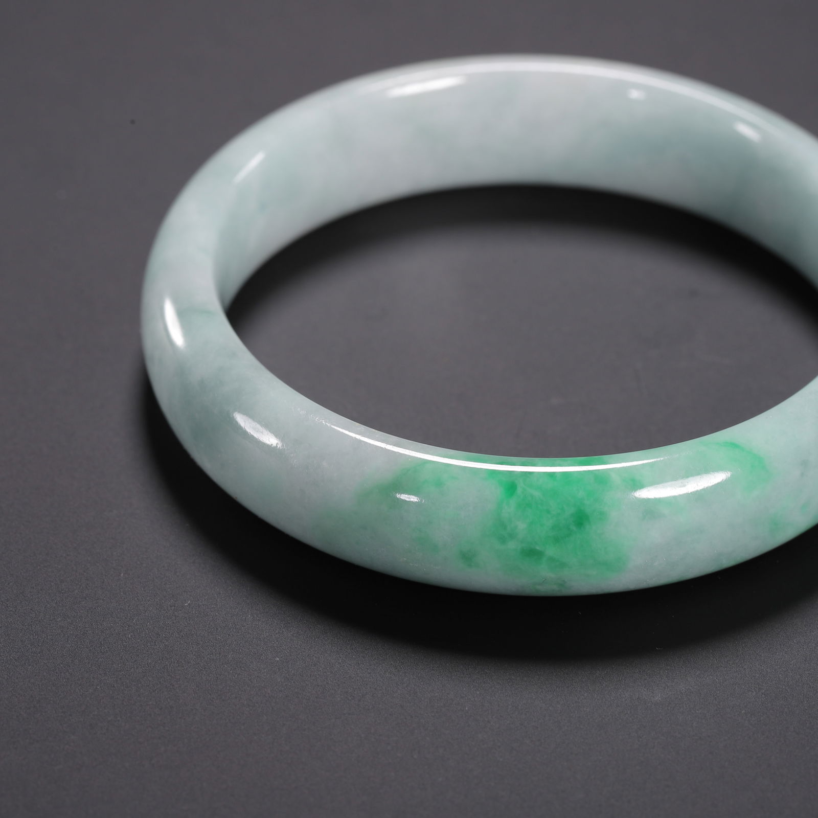 CHINESE JADEITE BANGLE - 3