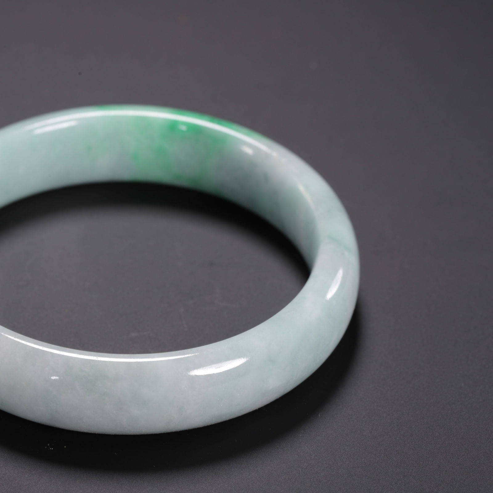 CHINESE JADEITE BANGLE - 5