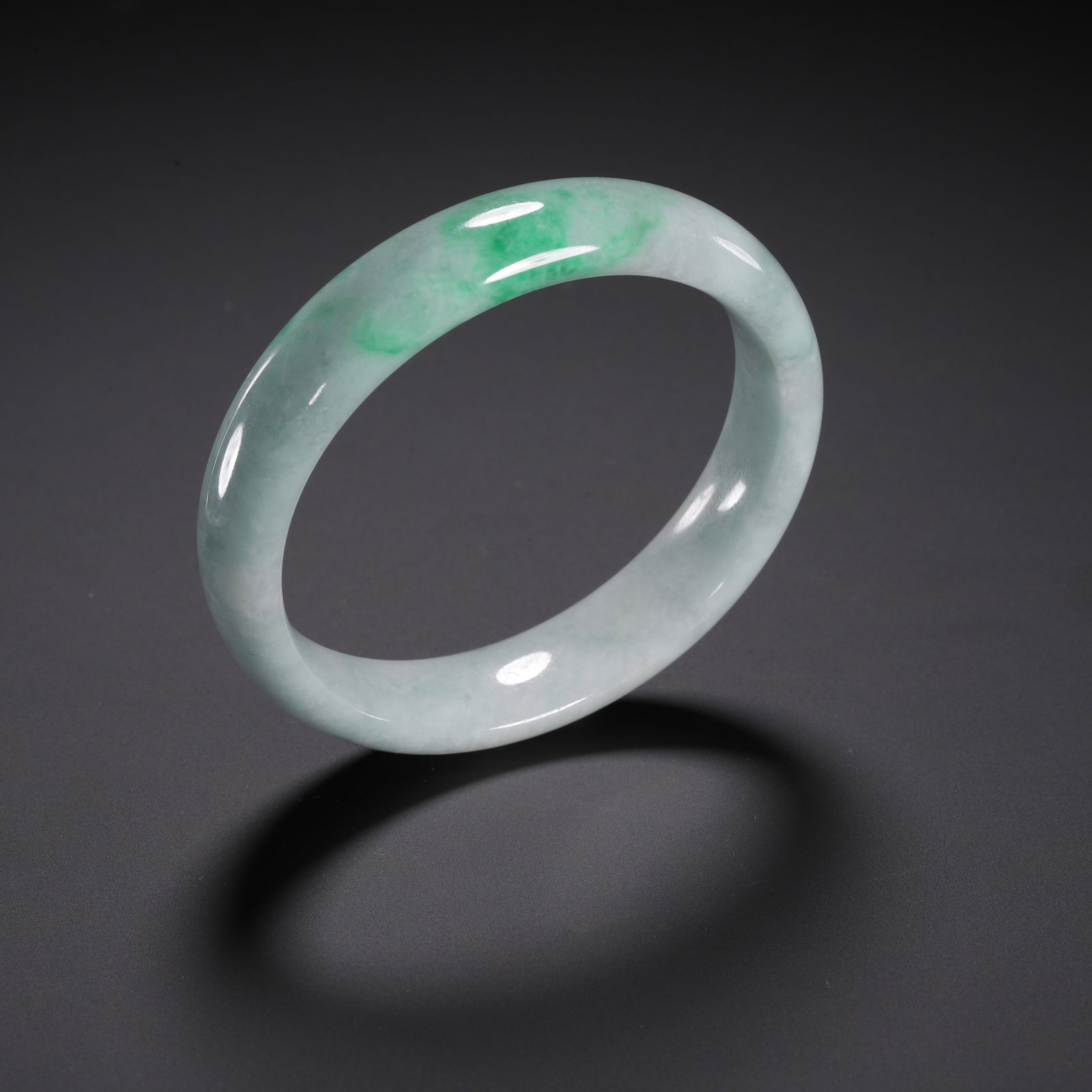 CHINESE JADEITE BANGLE - 8
