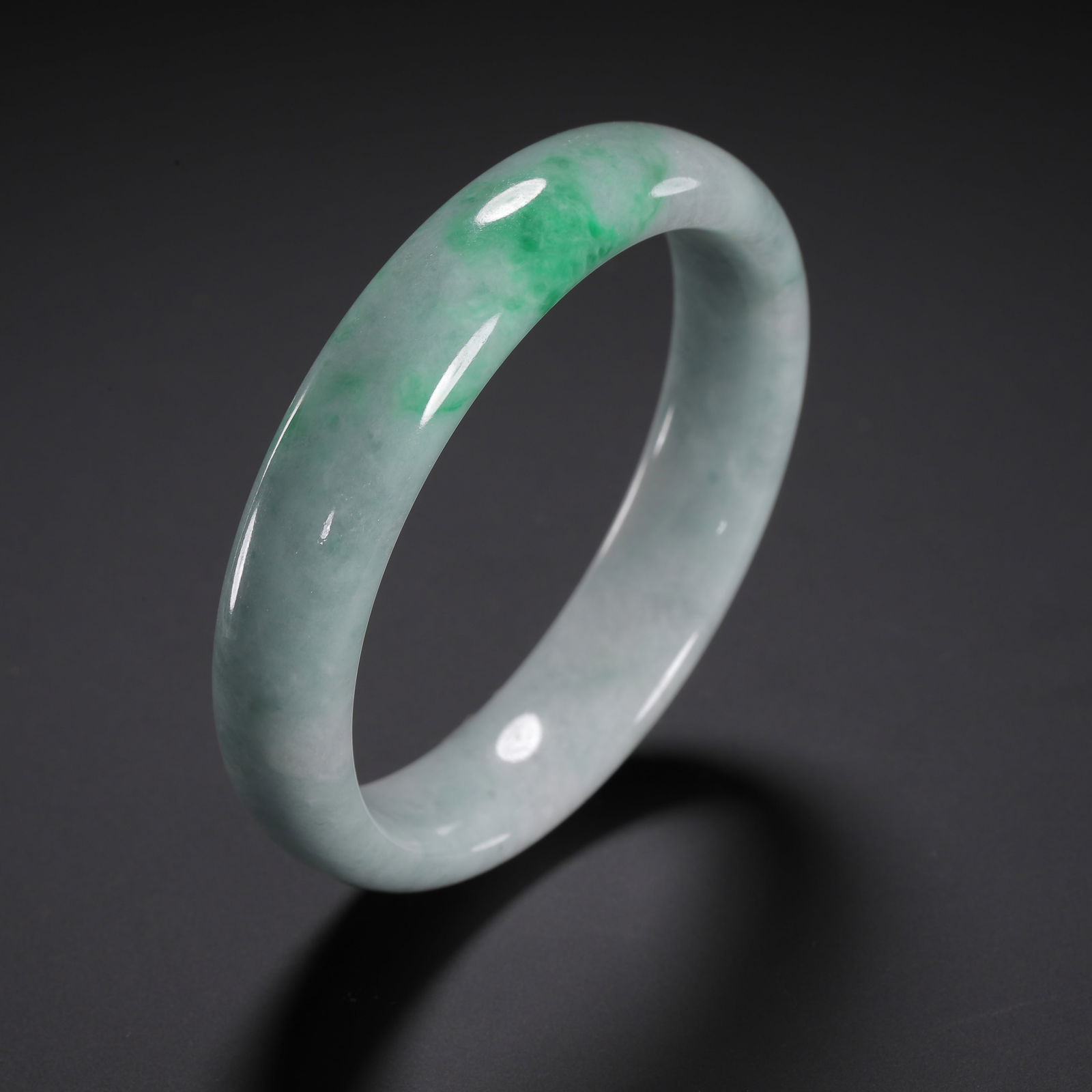 CHINESE JADEITE BANGLE - 9
