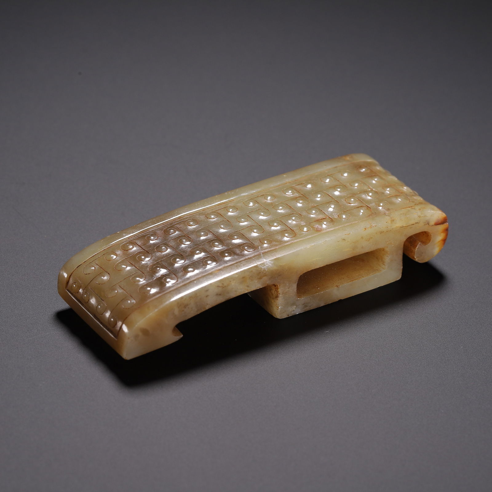 CHINESE HETIAN JADE SWORD SLIDE (1 of 9)