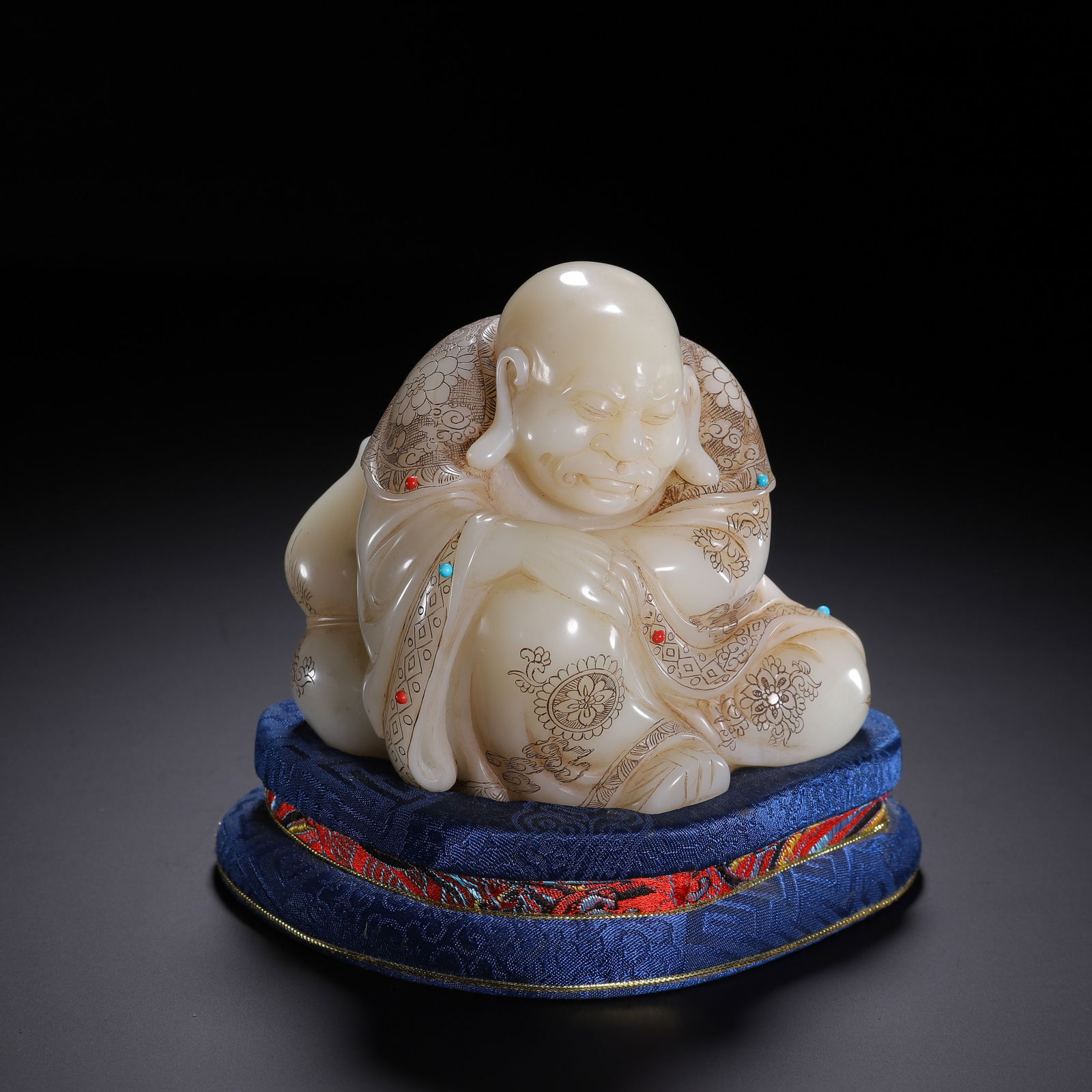 CHINESE SHOUSHAN STONE LUOHAN (1 of 9)