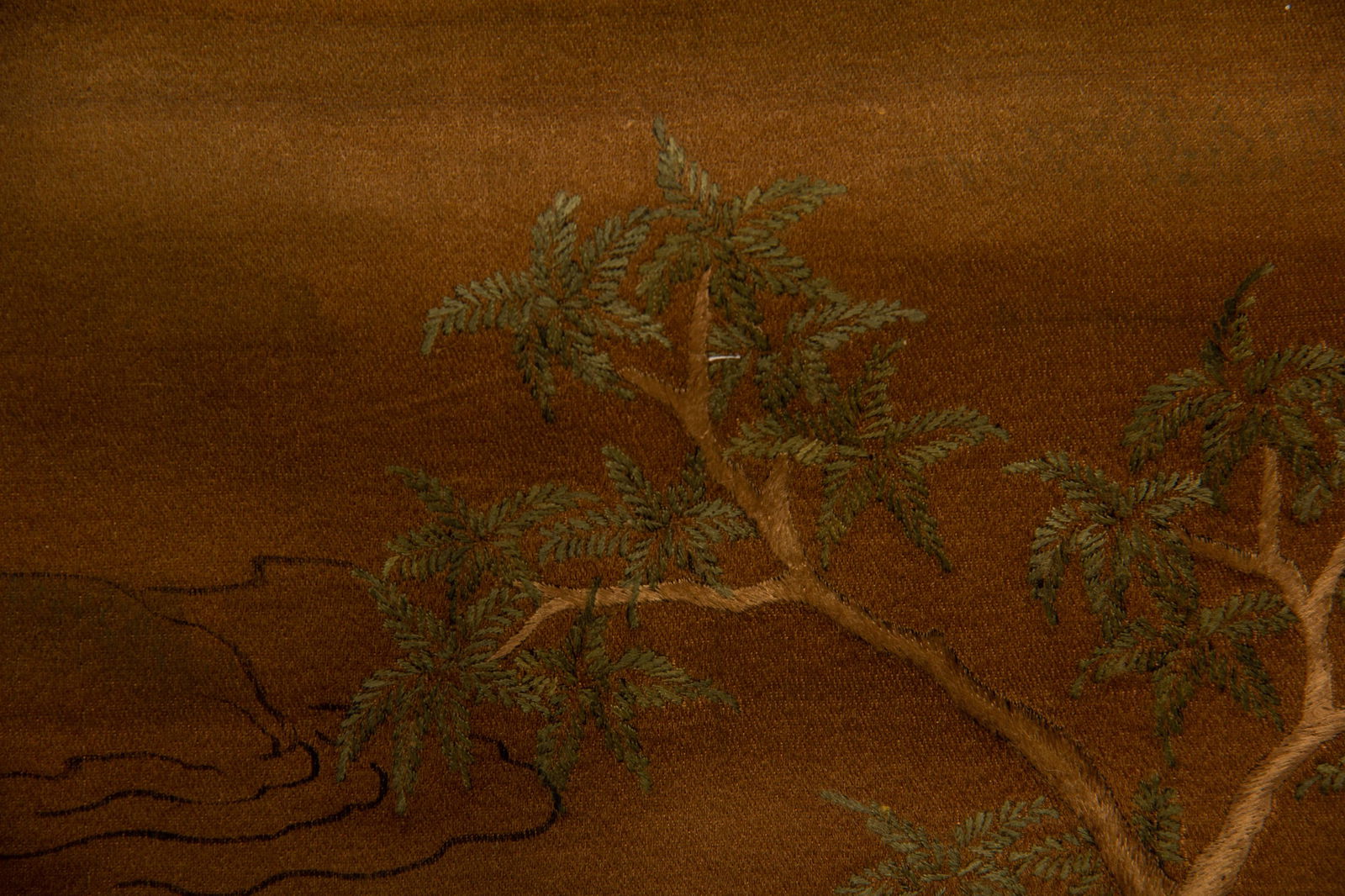 CHINESE KESI FIGURAL SCROLL - 5