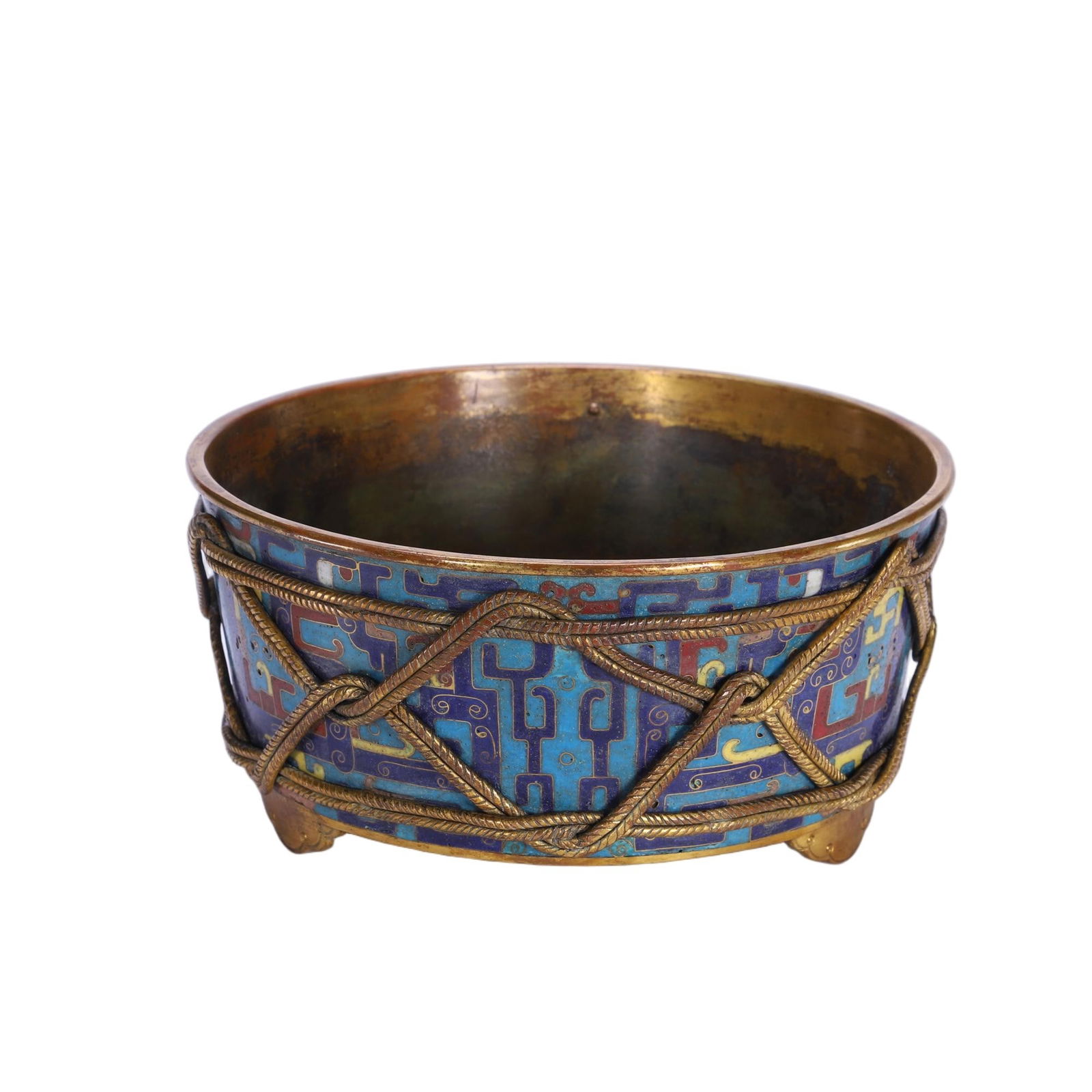 CHINESE CLOISONNE INCENSE BURNER (1 of 9)