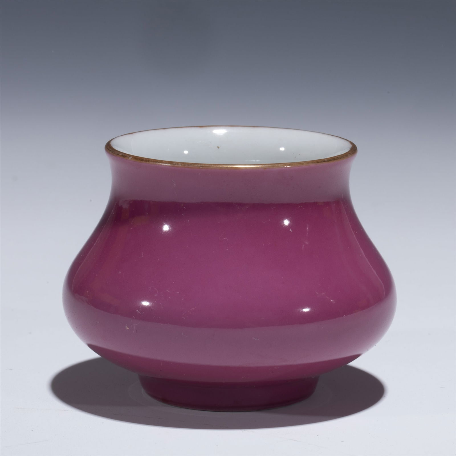 QING QIANLONG ROUGE RED BRUSH WASHER (1 of 6)