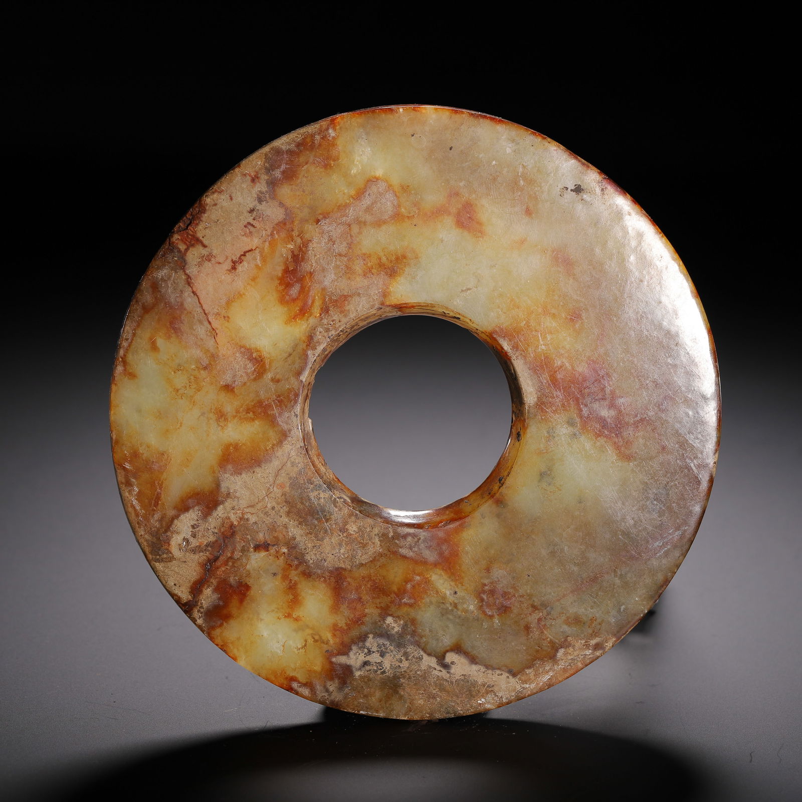 CHINESE HETIAN JADE BI DISC (1 of 9)