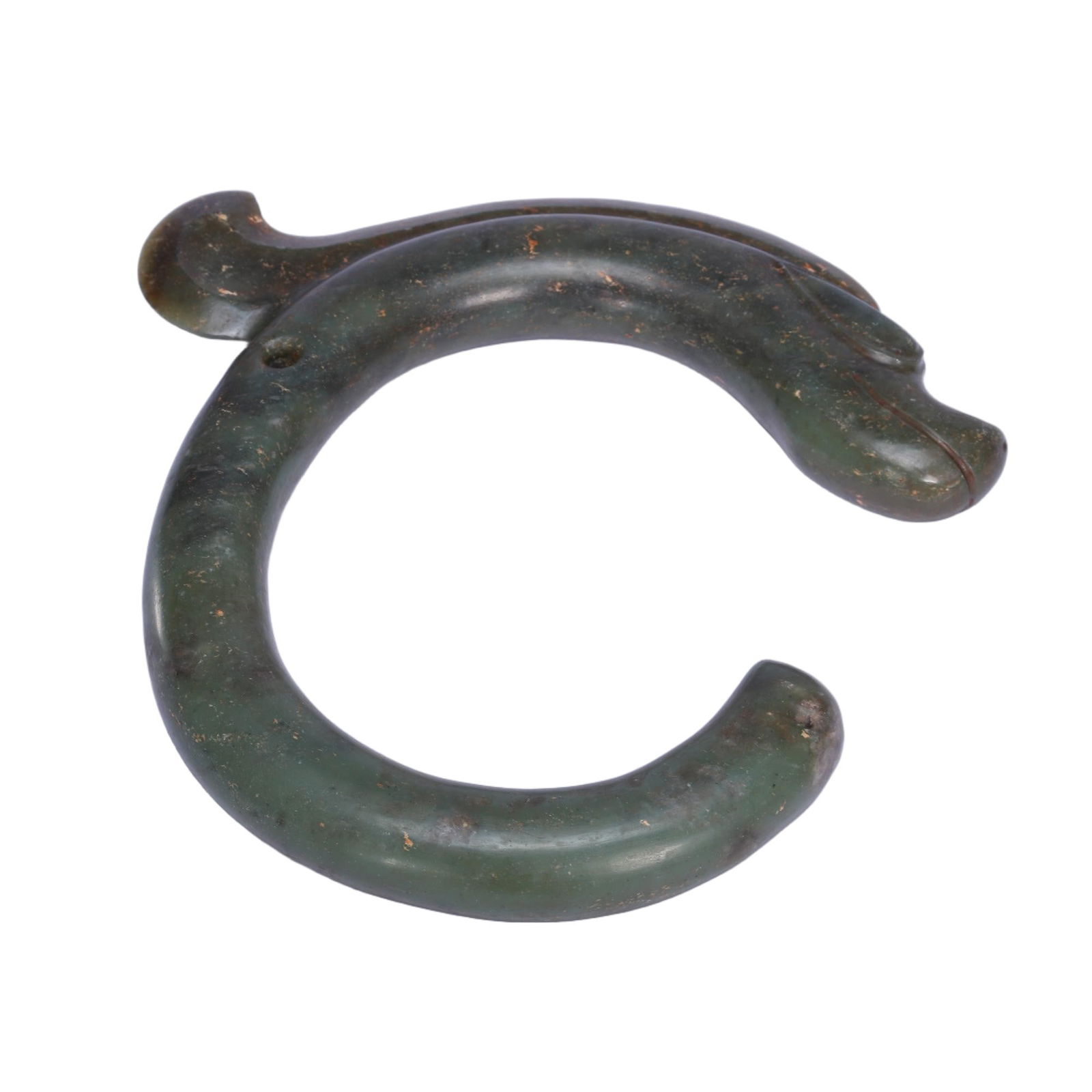 CHINESE JADE DRAGON PENDANT (1 of 9)