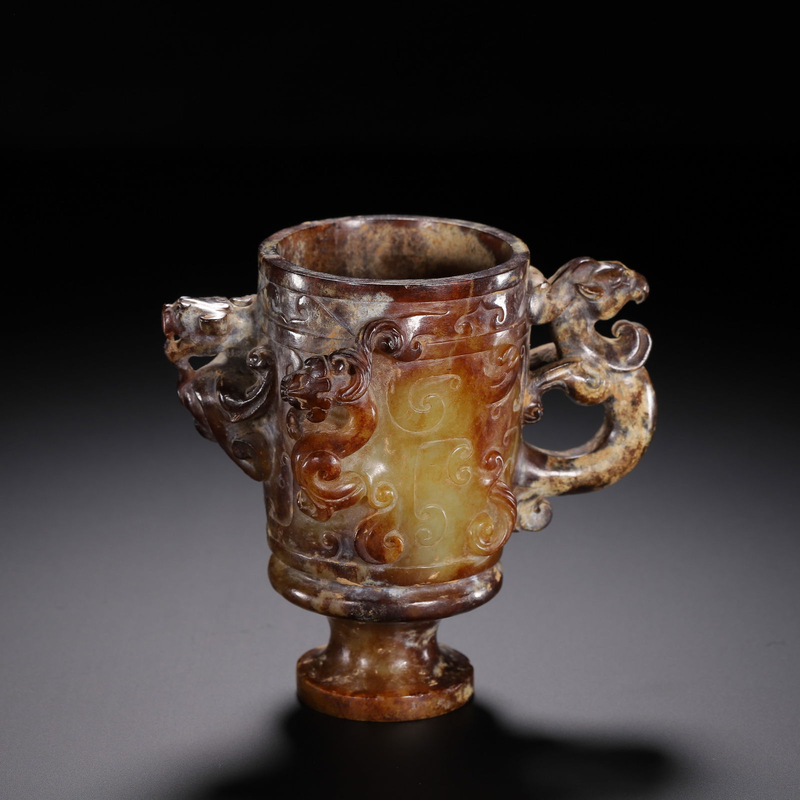 CHINESE ARCHAIC JADE CUP (1 of 9)