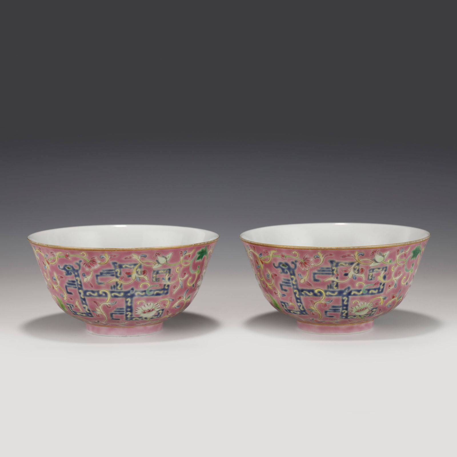 QING GUANGXU FAMILLE ROSE BOWLS (1 of 8)
