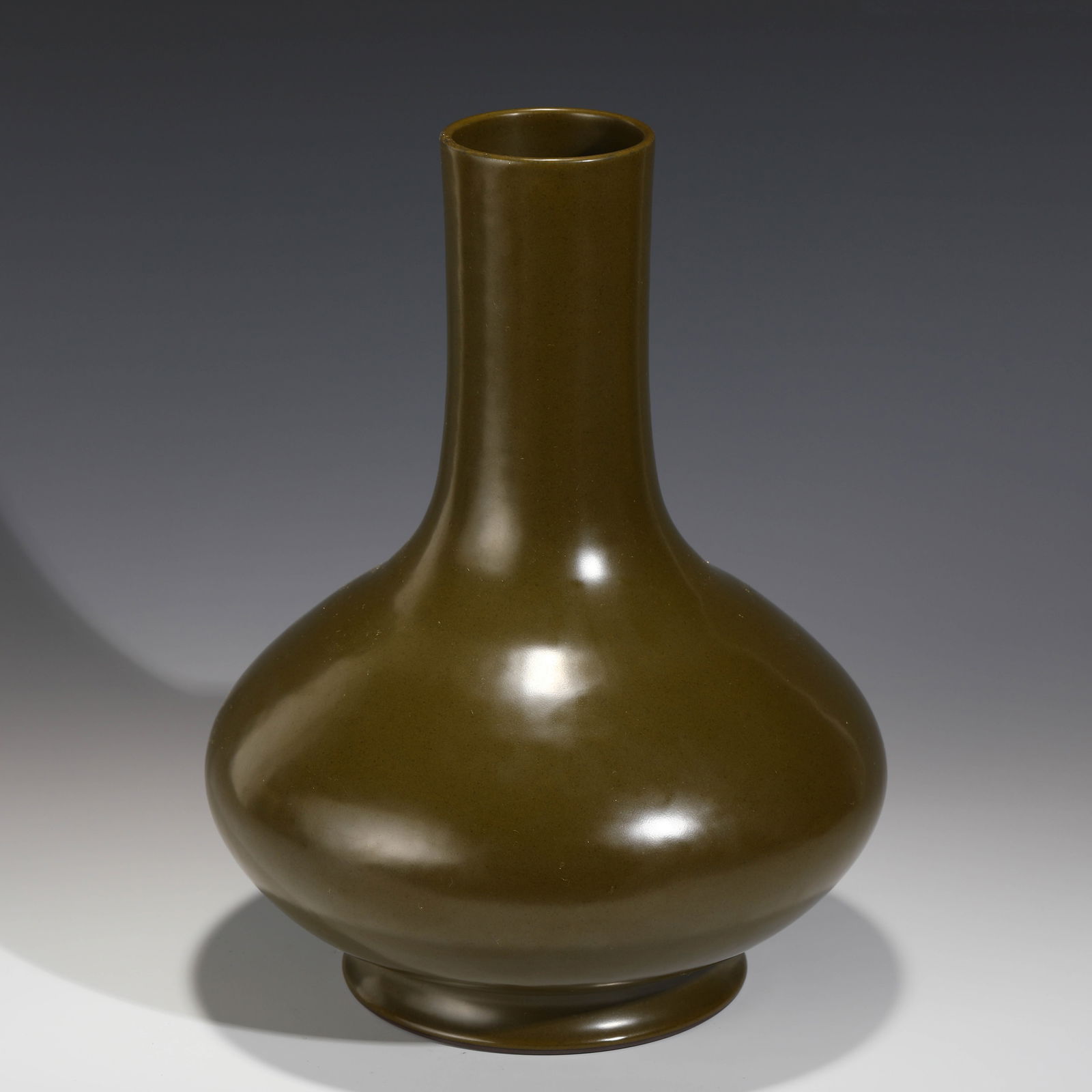 DAOGUANG TEA DUST GLAZED REWARD VASE (1 of 7)