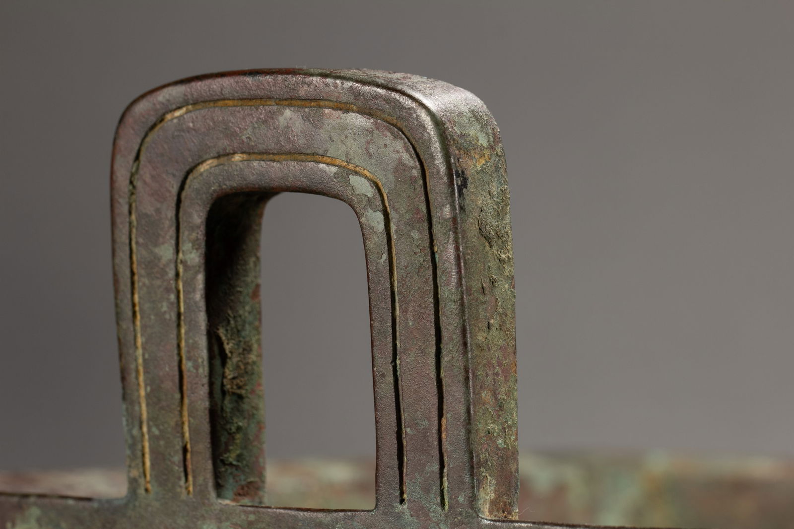 CHINESE BRONZE DING - 10