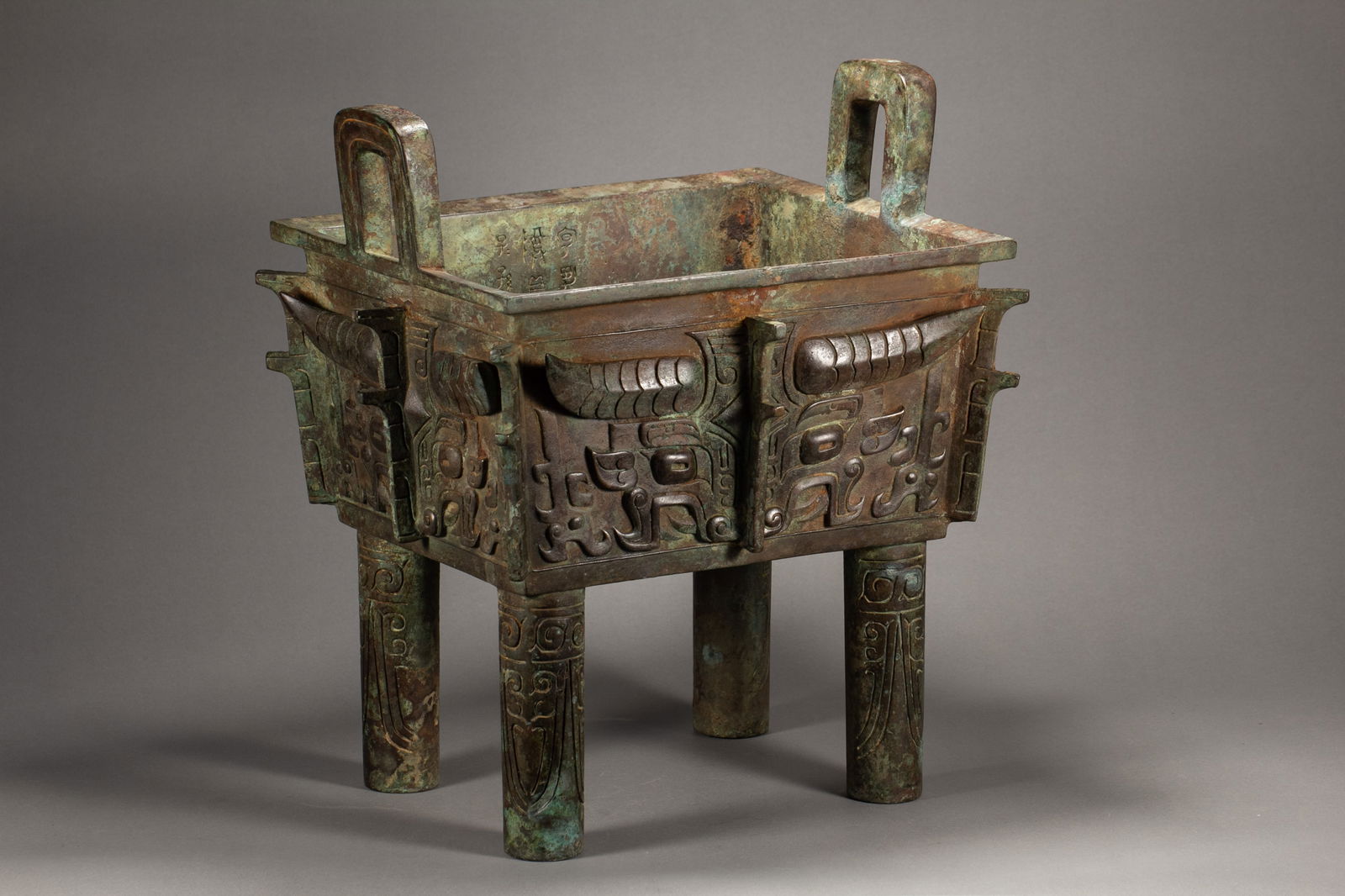 CHINESE BRONZE DING - 5