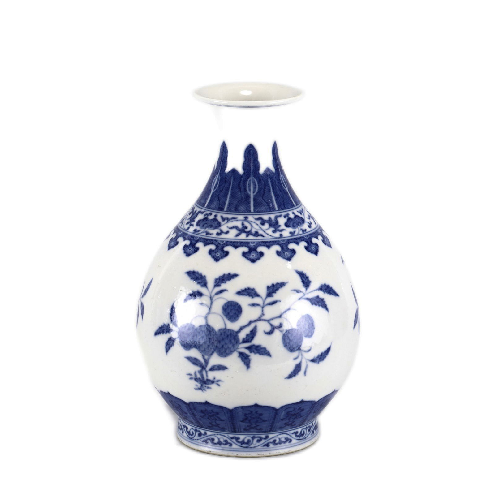 QING QIANLONG PEAR VASE (1 of 9)
