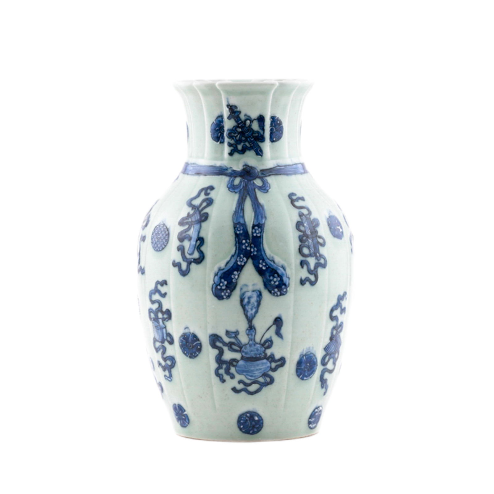 QIANLONG BAJIXIANG MOTIF BEGONIA VASE (1 of 14)