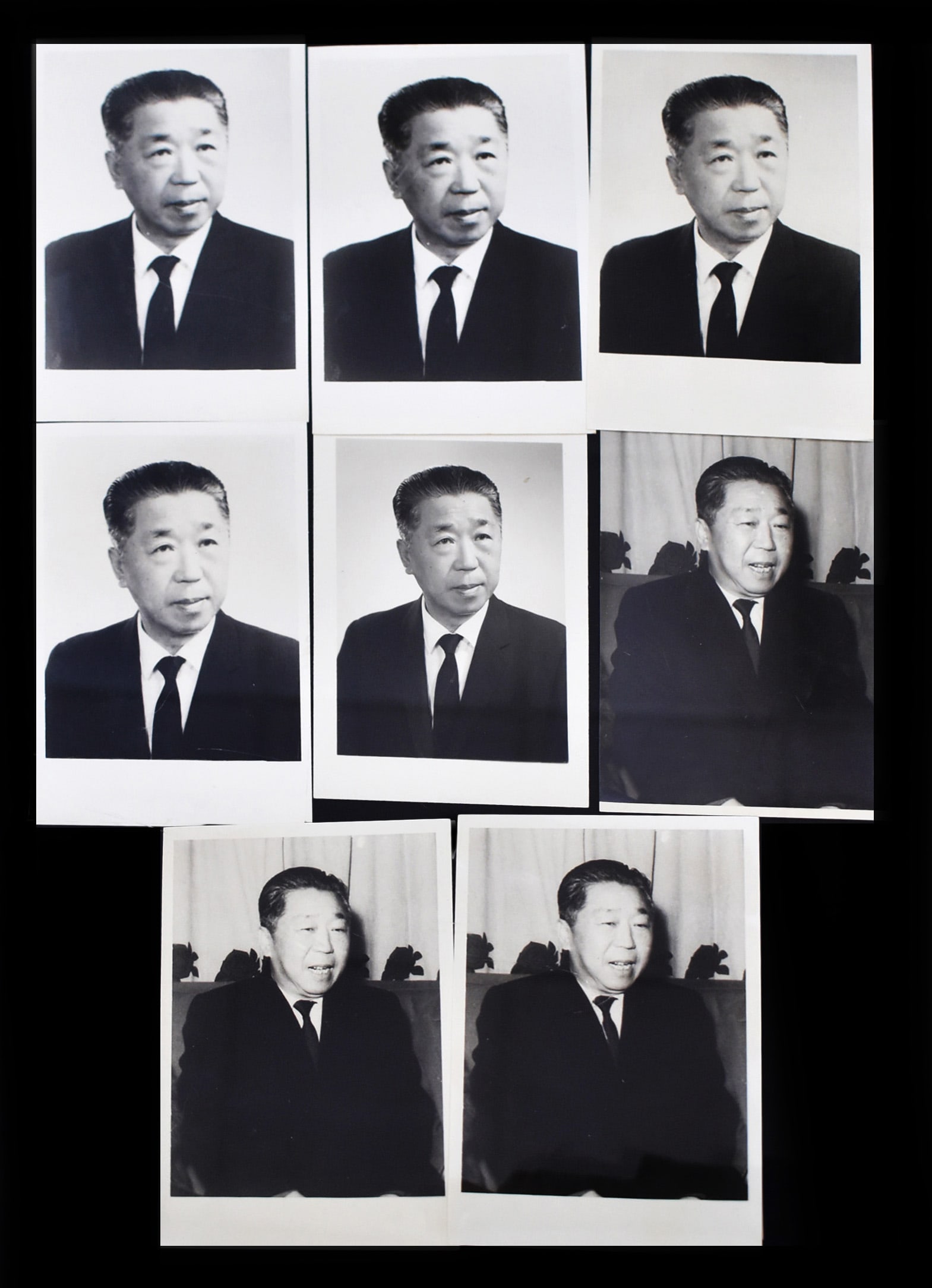 WEI DAOMING, PORTRAIT PHOTOGRAPH: Wei Daoming, Portrait Photograph PROVENANCE: Acquired from a prominent collector, representing an important private collections. The collections presented and offered up to auctions from Lot 25 throug