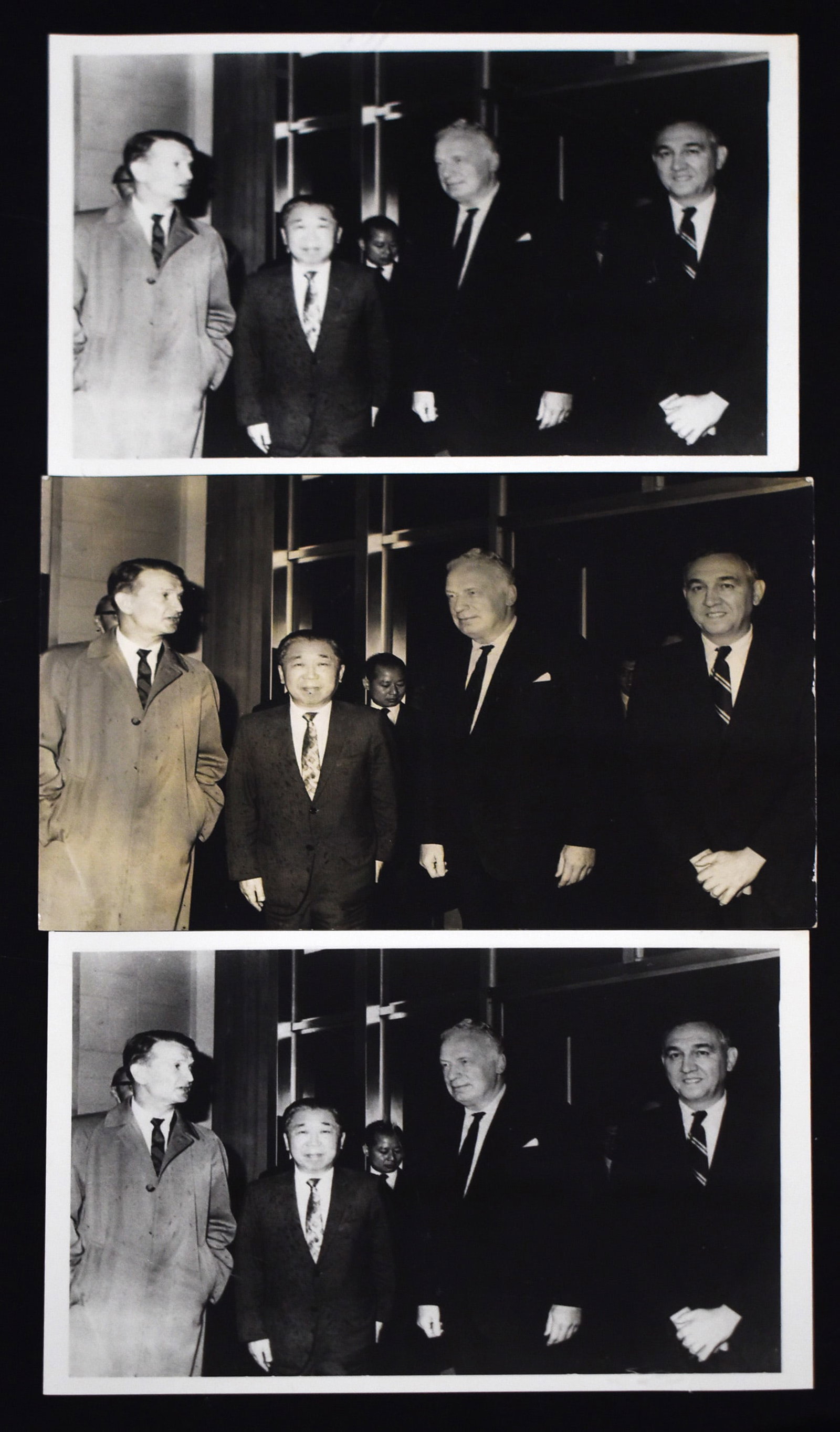 HISTORICAL DIPLOMATIC PHOTOGRAPH ARCHIVE: Historical Diplomatic Photograph Archive PROVENANCE: Acquired from a prominent collector, representing an important private collections. The collections presented and offered up to auctions from Lot 2