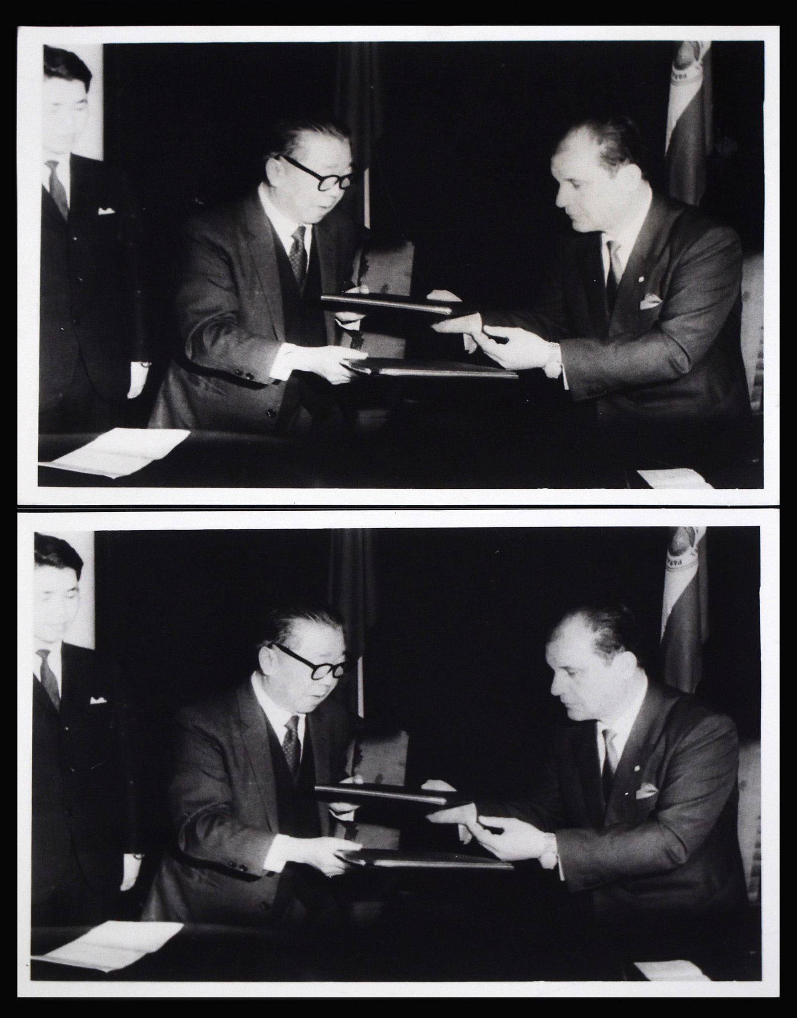 HISTORICAL DIPLOMATIC PHOTOGRAPH ARCHIVE: Historical Diplomatic Photograph Archive PROVENANCE: Acquired from a prominent collector, representing an important private collections. The collections presented and offered up to auctions from Lot 2