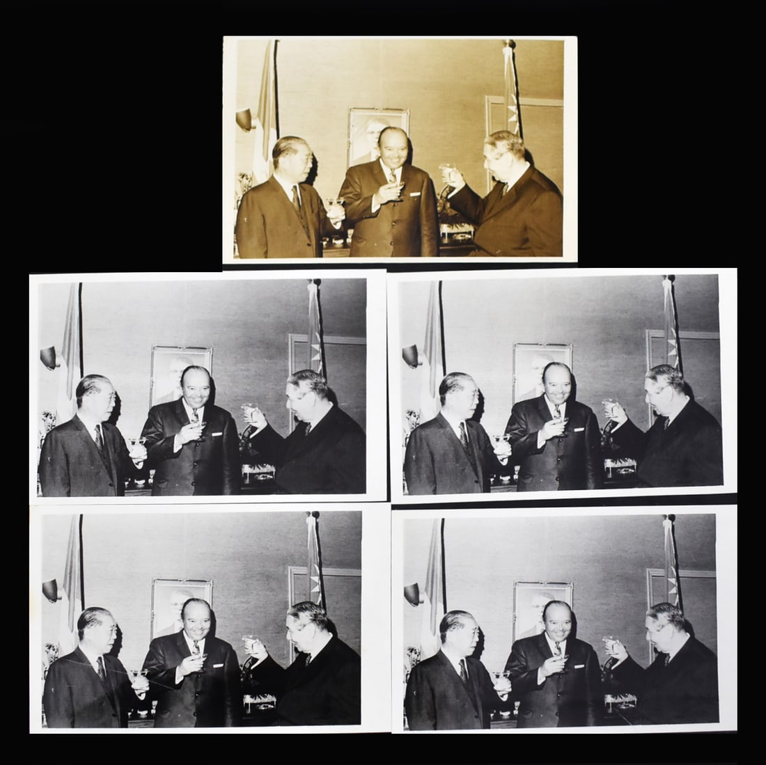 HISTORICAL DIPLOMATIC PHOTOGRAPH ARCHIVE: Historical Diplomatic Photograph Archive PROVENANCE: Acquired from a prominent collector, representing an important private collections. The collections presented and offered up to auctions from Lot 2