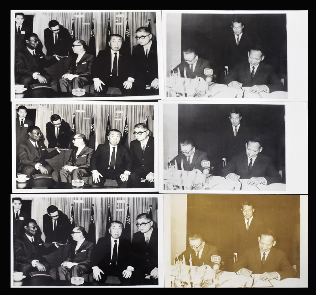 HISTORICAL DIPLOMATIC PHOTOGRAPH ARCHIVE: Historical Diplomatic Photograph Archive PROVENANCE: Acquired from a prominent collector, representing an important private collections. The collections presented and offered up to auctions from Lot 2