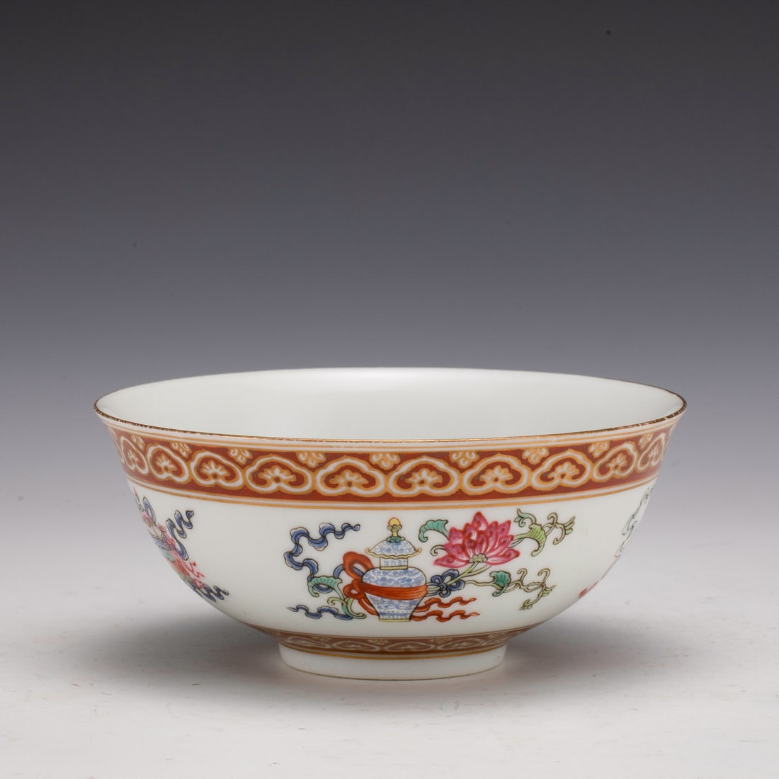 DAOGUANG FAMILLE ROSE BOWL (1 of 8)
