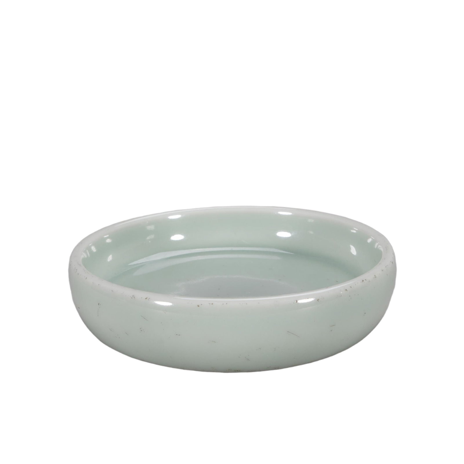 A CHINESE SKY CELADON GLAZE BRUSH WASHER (1 of 6)