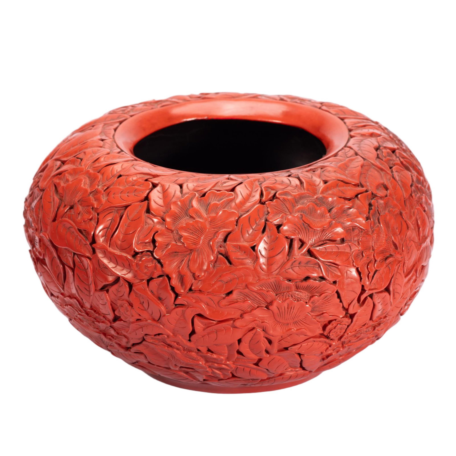 A CHINESE CINNABAR LACQUER BOWL (1 of 10)