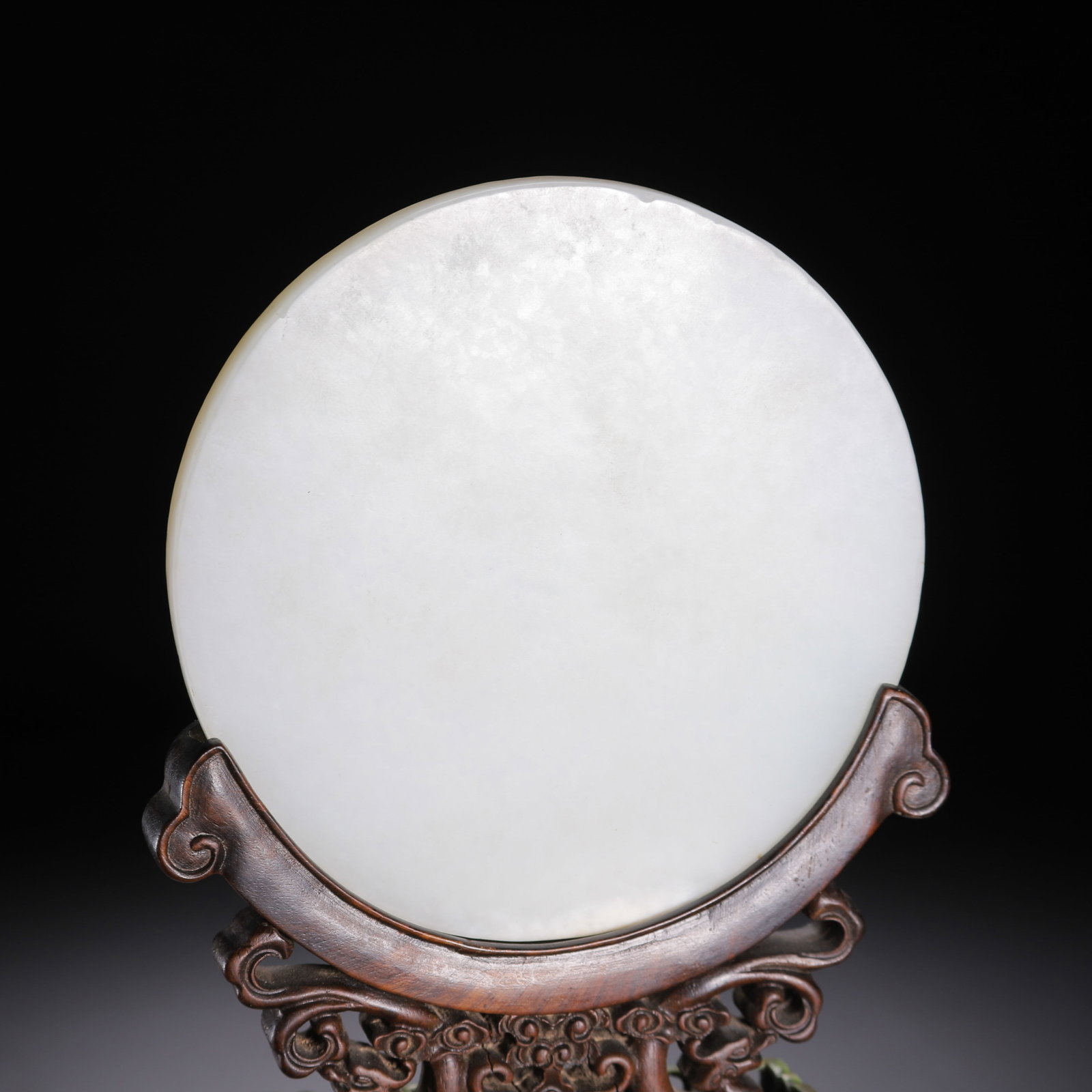 A CHINESE HETIAN JADE TABLE SCREEN - 9