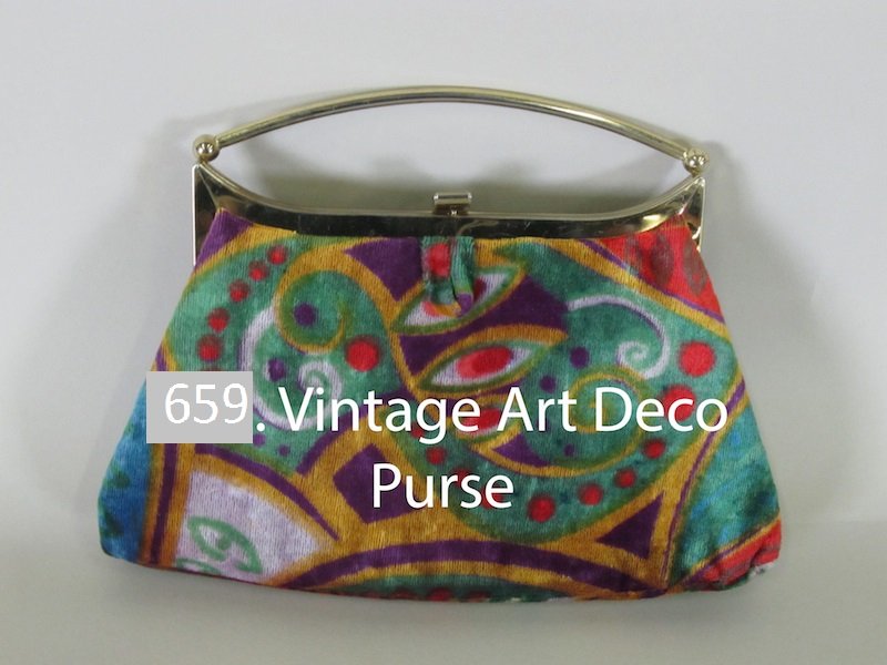 Vintage Art Deco Purse: Vintage Art Deco Purse